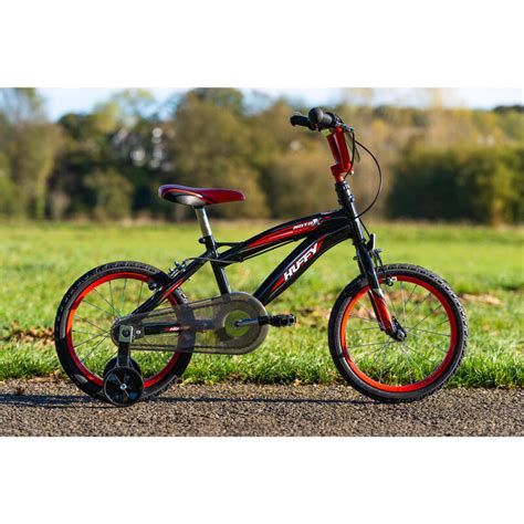 Huffy Moto X 16 Inch Boys Bike 5 7 Years Quick Connect Assembly Huffy
