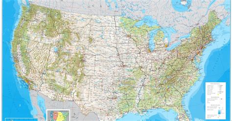 Maps United States Map Major Cities