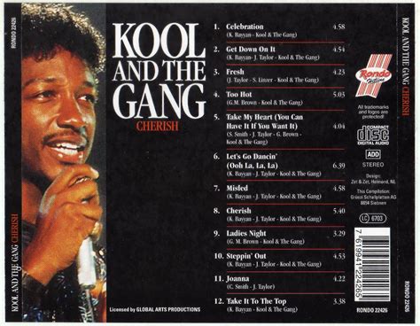 Cd Kool And The Gang Cherish 12 Grandes Suces Import R 2900