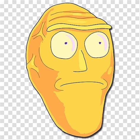 Potato Meme Fan Art Character Cartoon Rick And Morty Transparent