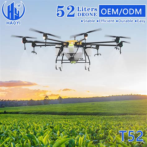 T52 60kg Payload Sprayer Uav Agricultural Drone Crop Spraying Pesticide