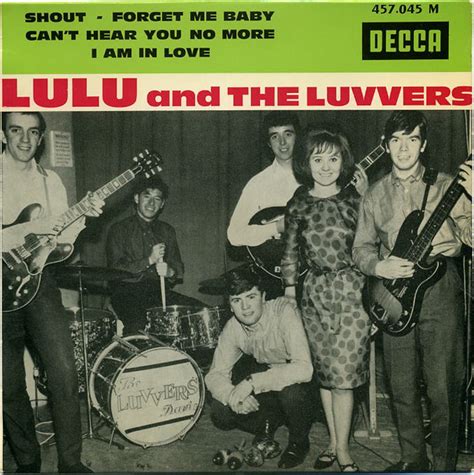 Lulu And The Luvvers Shout 1964 — British 45 Rpm Record Sleeve Love Label 45 Rpm Record
