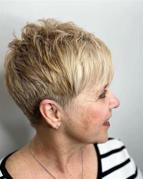 Volumizing Short Haircuts For Women Over With Fine Hair