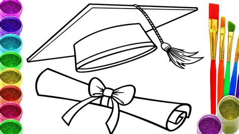 Graduation Diploma Drawing At Getdrawings Free Download