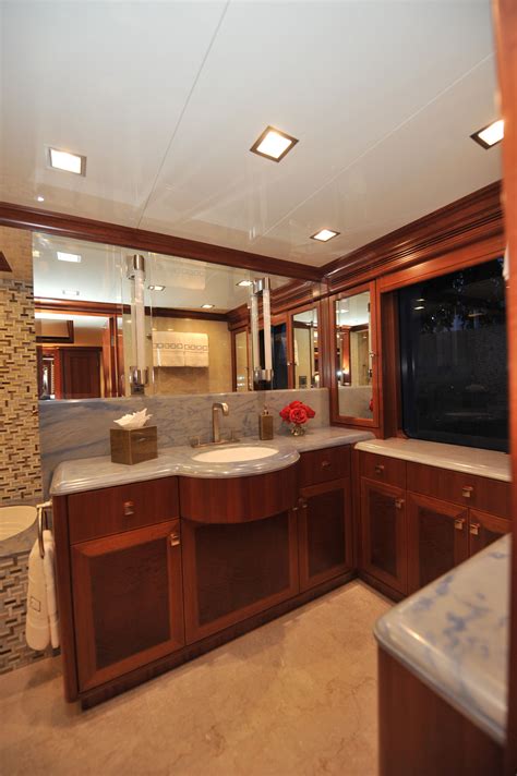 Nordhavn 120-Master Head-Custom Yacht Interior Design-Destry Darr