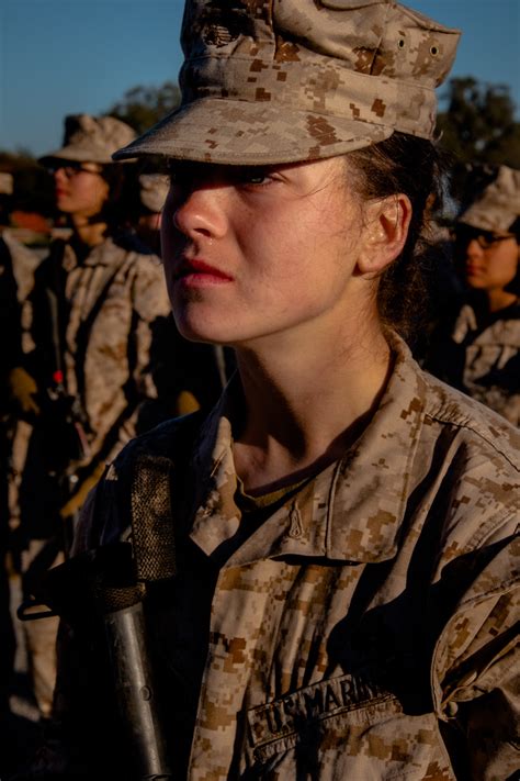 women at a marine boot camp represent an identity crisis for the corps the new york times