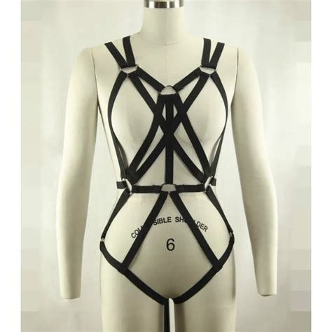 new fashion pastel goth elastic female bust garter belt gothic bust bondage suit sexy women