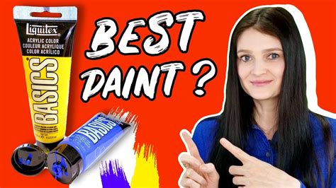 BEST ACRYLIC PAINT BRANDS FOR BEGINNERS 🎨 - YouTube