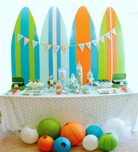 17 Best Images About Beach Party Decorations And Food On Pinterest