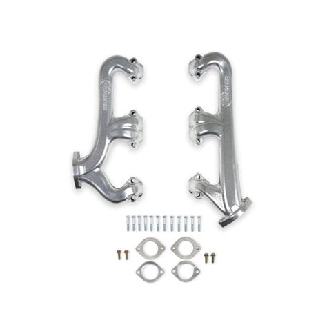 Hooker 8527 1hkr Sb Chevy Exhaust Manifolds D Port Silver