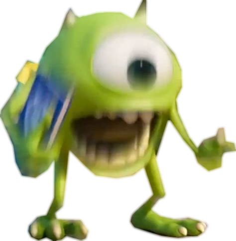 Mike Wazowski Meme Png Isolated Photos Png Mart