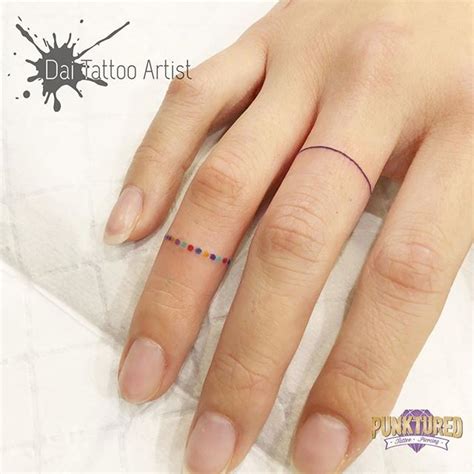 Tatuajes de anillo para olvidarte de la joyería de fantasía Tatuaje de anillos Anillos de