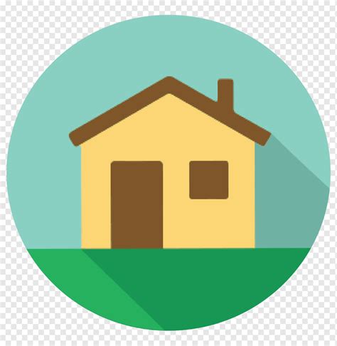 Flat Design House Computer Icons Real Estate Home Building Angle