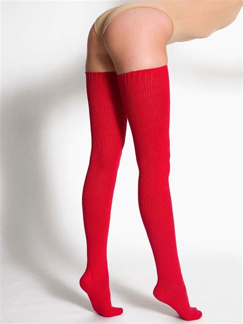 These Thigh High Socks Best American Apparel Clothes Popsugar Fashion Photo