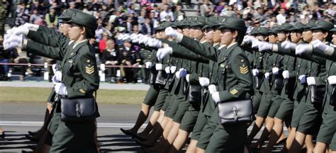 Japans Military Is Recruiting More Women For Its Growing Global Role