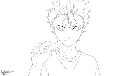 Haikyuu Coloring Pages Coloring Home