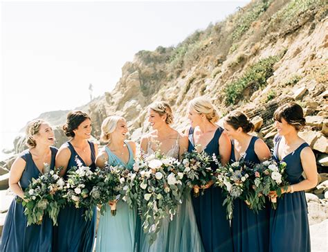 Aqua Blue Waterfront Wedding In Malibu Inspired By This