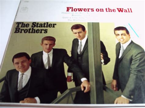 The Statler Brothers Flowers On The Wall Columbia 2449 Lp Vinyl