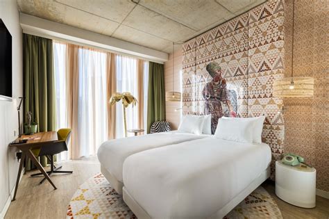 Guests at the accommodation can enjoy a continental breakfast. Cosmopolitan social hub nhow Amsterdam unveiled