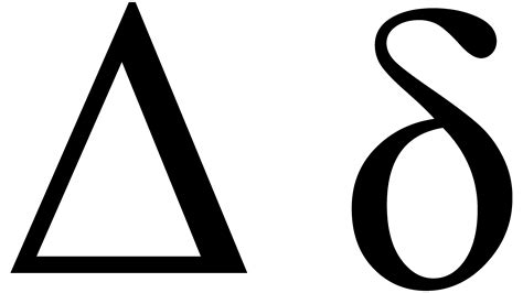Delta Greek Symbol