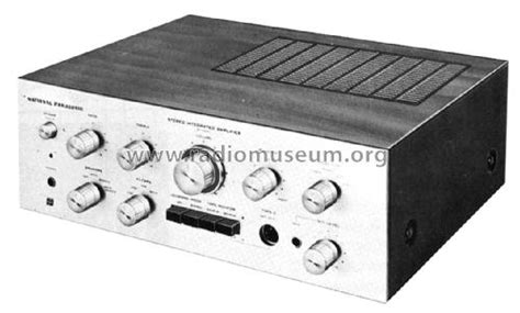 National Panasonic Stereo Integrated Amplifier Amplmixer Panasonic