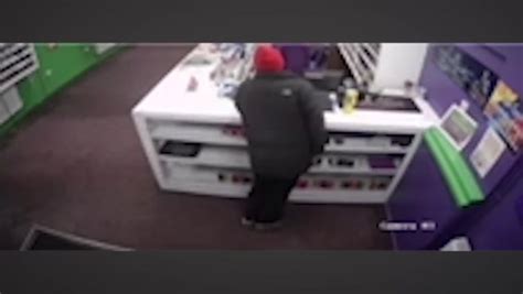 Jail For Brazen Thief Caught On Video Stealing Charity Box By Burning Its Security Cord