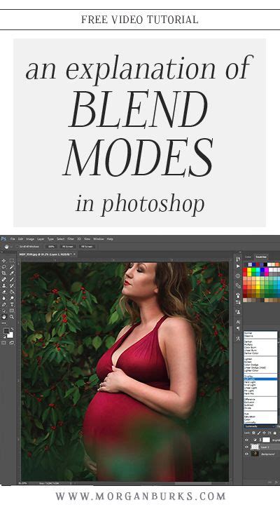 Photoshop Blend Modes Explained Morgan Burks Photoshop Tutorials Photoshop Tutorial