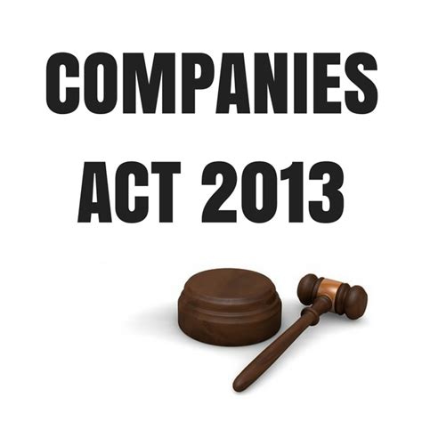 The companies act 2016 has come into effect since january 2017. Introduction to Companies Act 2013 - Company Law - BBA|mantra
