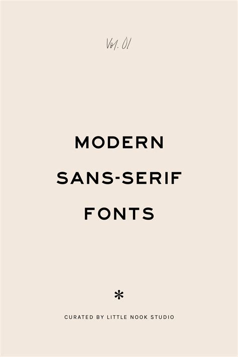 Minimalist Sans Serif Fonts For Your Next Design Or Logo Project