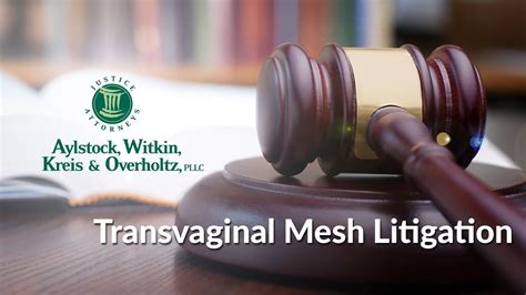 Transvaginal Mesh Litigation Attorney Ren E Baggett Youtube