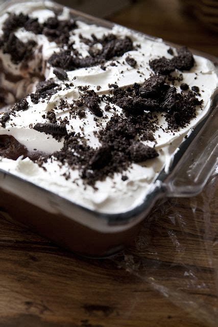 Dirt Dessert Oreo Pudding And Cool Whip Made By Adriana And My Mil