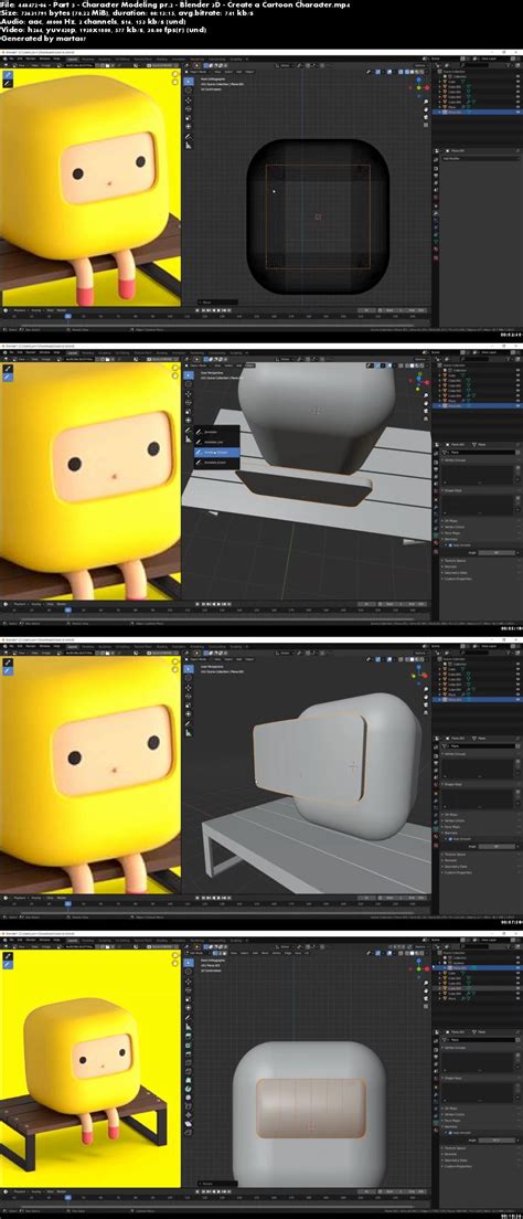 Download Blender 3D - Create a Cartoon Character - SoftArchive