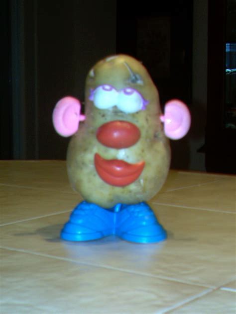 The Real Mr Potato Head With Real Potatoes Vintage