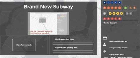 New Interactive Subway Game Lets You Build The Transit System Of Your