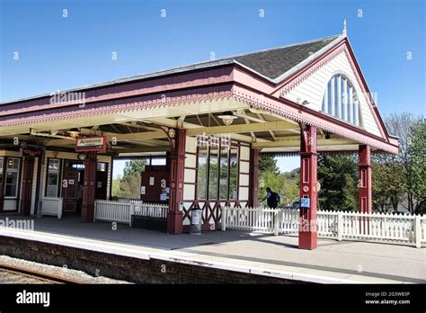 Aviemore Railway Station Serves The Town And Tourist Resort Of Aviemore