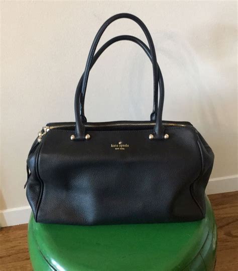 Kate Spade Black Leather Handbags Paul Smith