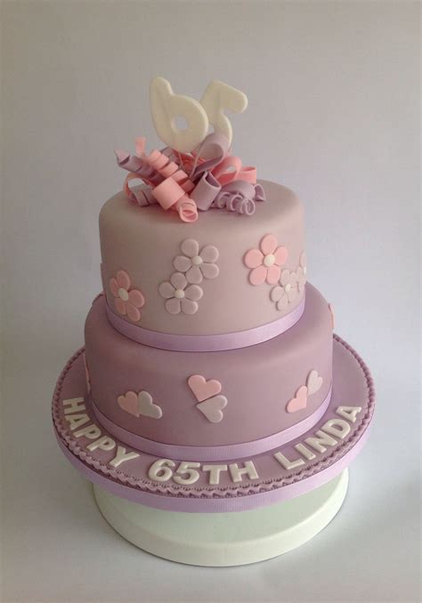 2 Tier 65th Birthday Cake 65 Birthday Cake 65th Birthday Adult Birthday Special Birthday