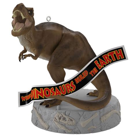 Jurassic Park When Dinosaurs Ruled The Earth Musical Ornament Hallmark Ornaments Hallmark