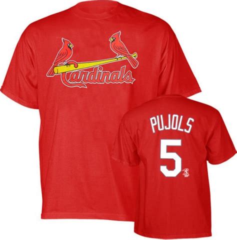 Albert Pujols Cardinals Mlb Prostyle Player T Shirt New Xl