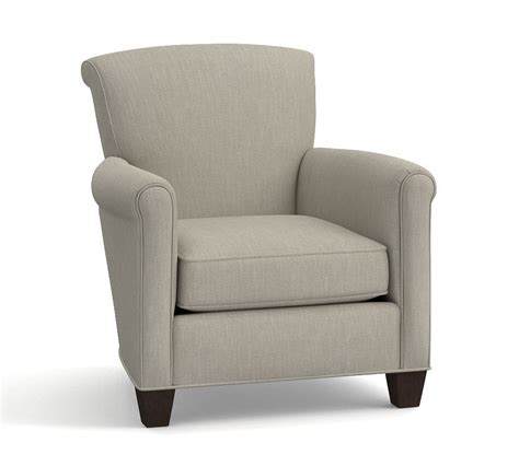 This will probably be the. Irving Upholstered Armchair, Polyester Wrapped Cushions ...