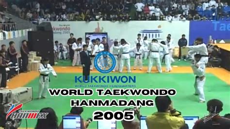 World Taekwondo Hanmadang 2005 All Aroun Woman Youtube