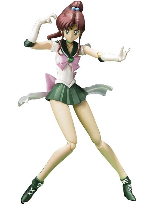 Sailor Moon Super S Sh Figuarts Super Sailor Jupiter 71 Action Figure Bandai Japan Toywiz