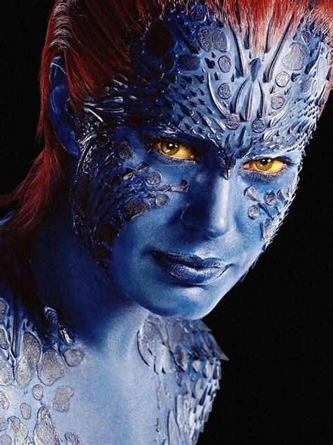 Rebecca Romijn As Mystique From X Men Female Villains Mystique Marvel Rebecca Romijn
