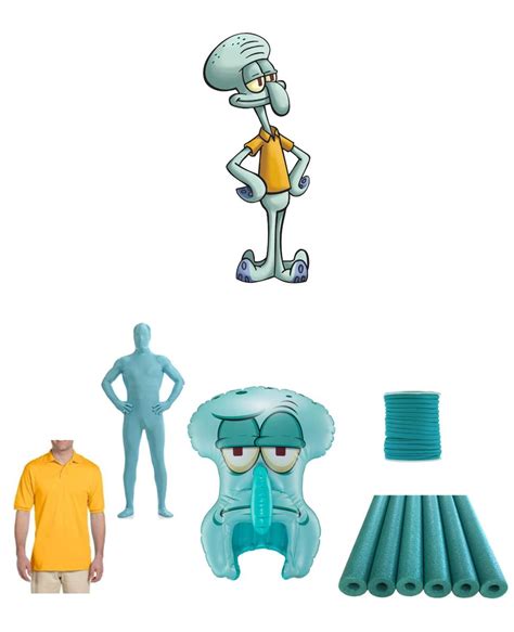 Squidward Tentacles From Spongebob Squarepants Costume Carbon Costume