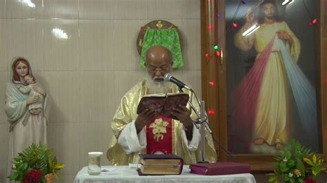 Sunday Holy Mass August 9 2020 Celebrated By Rev Fr Dr V Ignatius Sj Youtube