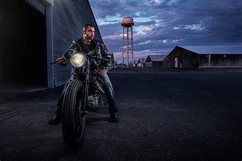 Joel Grimes Portfolios Biker Photoshoot Bike Photoshoot Motorcycle