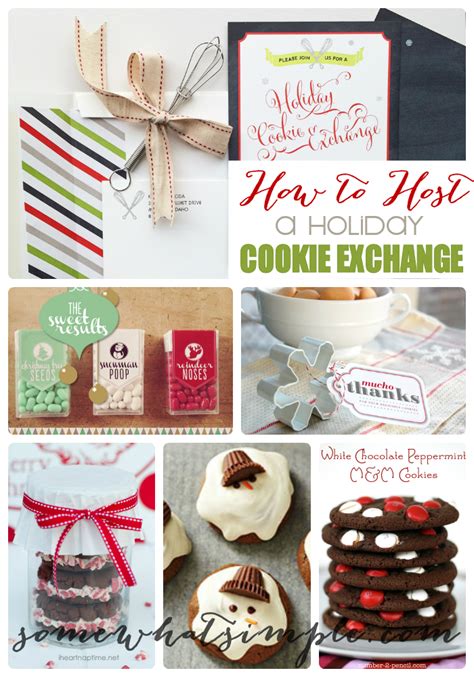 How To Host A Holiday Cookie Exchange Christmas Cookie Exchange Party