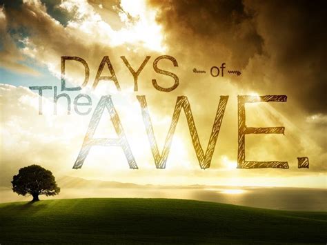10 Days of Awe - Sheerah Ministries