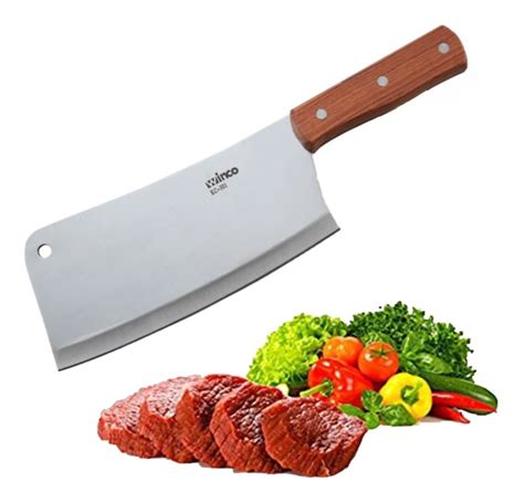 Cuchillo Tipo Machete Para Carne Verdura Acero Inoxidable Mercado Libre