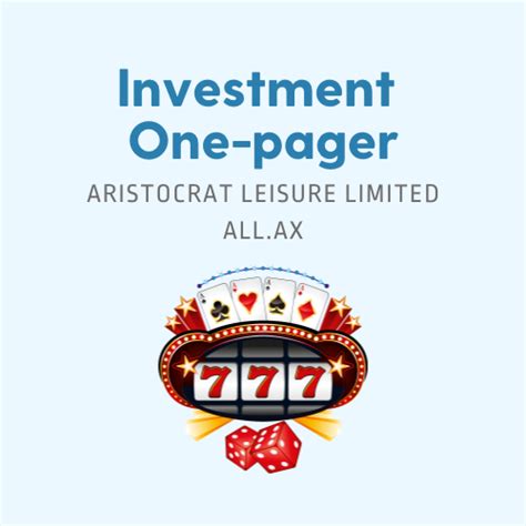 Aristocrat Leisure Limited Allax